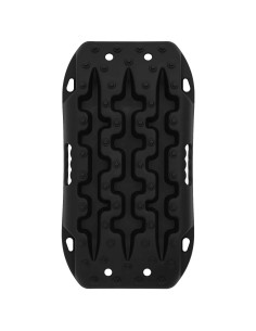 Pannello di trazione 2 pcs Nero 57,5 x 30,5 x 5,5 cm 2