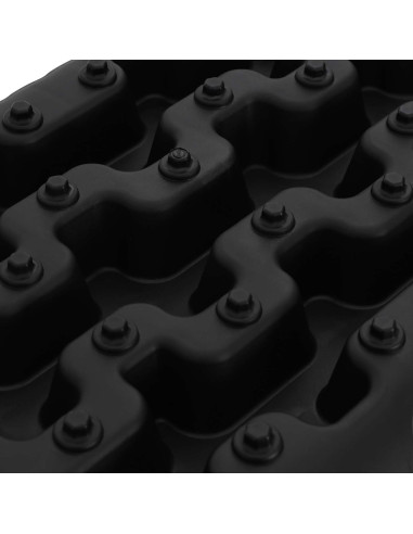Pannello di trazione 2 pcs Nero 57,5 x 30,5 x 5,5 cm