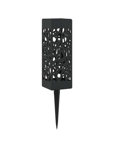 Luci solari da esterno con picchetto 4 pcs Bianco caldo 29 cm
