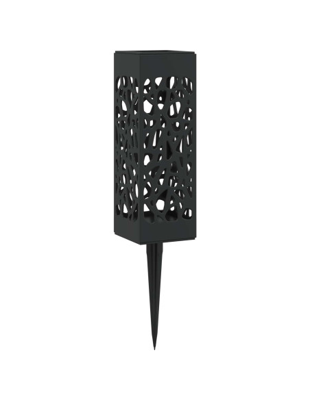 Luci solari da esterno con picchetto 4 pcs Bianco caldo 29 cm