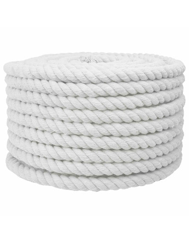 Corda Bianco 2 x 2 x 5000 cm Cotone