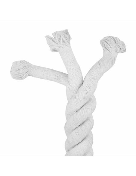 Corda Bianco 6 x 6 x 1000 cm Cotone