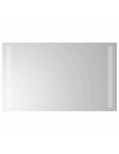 Specchio da bagno LED Trasparente 60 x 30 cm vetro temperato