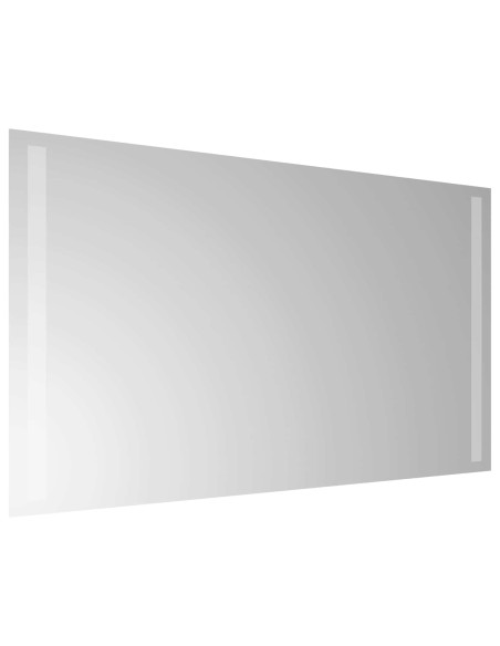 Specchio da bagno LED Trasparente 70 x 40 cm vetro temperato