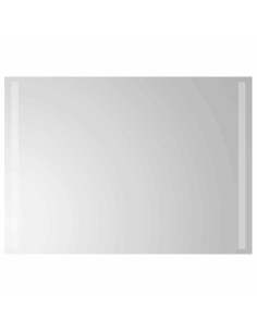 Specchio da bagno LED Trasparente 70 x 50 cm vetro temperato 2