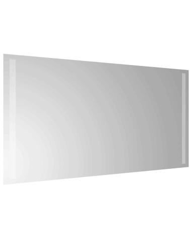 Specchio da bagno LED Trasparente 80 x 40 cm vetro temperato