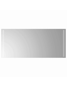 Specchio da bagno LED Trasparente 90 x 40 cm vetro temperato 2
