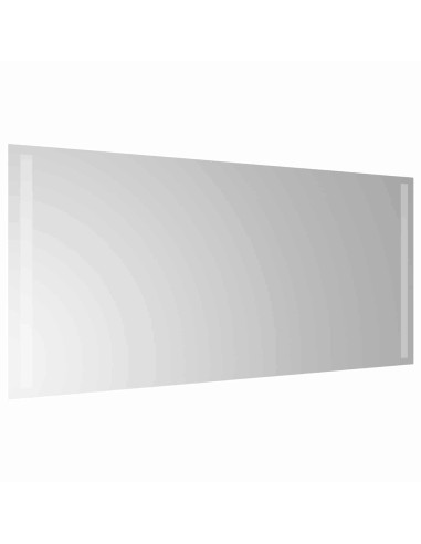 Specchio da bagno LED Trasparente 90 x 40 cm vetro temperato