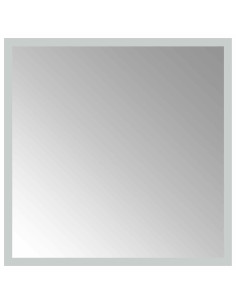 Specchio da bagno LED Trasparente 40 x 40 cm vetro temperato 2