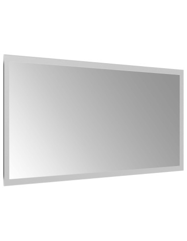 Specchio da bagno LED Trasparente 60 x 30 cm vetro temperato