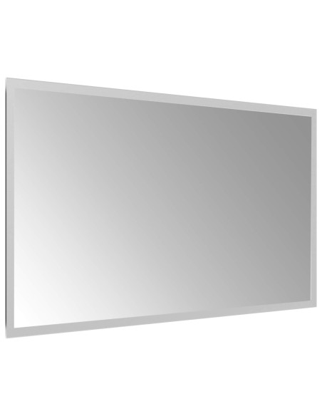 Specchio da bagno LED Trasparente 70 x 40 cm vetro temperato