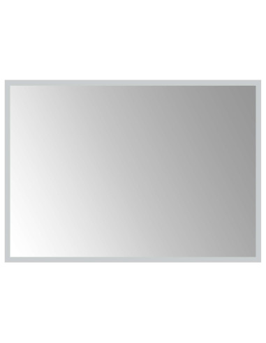 Specchio da bagno LED Trasparente 70 x 50 cm vetro temperato
