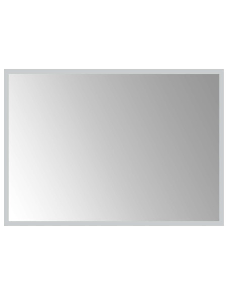 Specchio da bagno LED Trasparente 70 x 50 cm vetro temperato