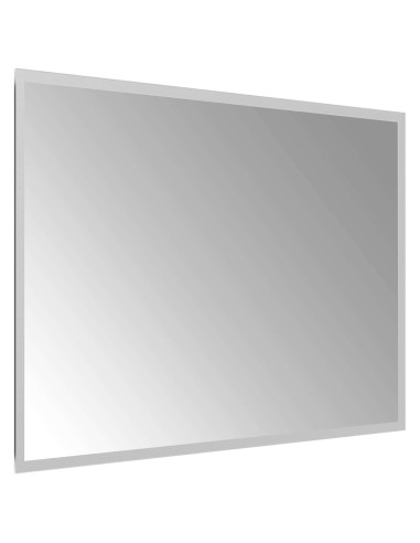 Specchio da bagno LED Trasparente 70 x 50 cm vetro temperato