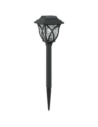 Luci solari da esterno con picchetto 6 pcs Bianco caldo 42 cm
