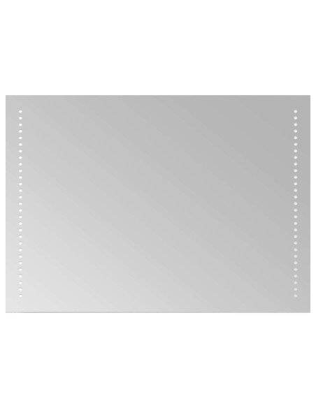 Specchio da bagno LED Trasparente 50 x 70 cm vetro temperato