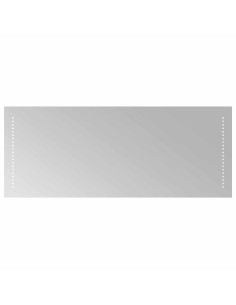 Specchio da bagno LED Trasparente 40 x 10 cm vetro temperato 2