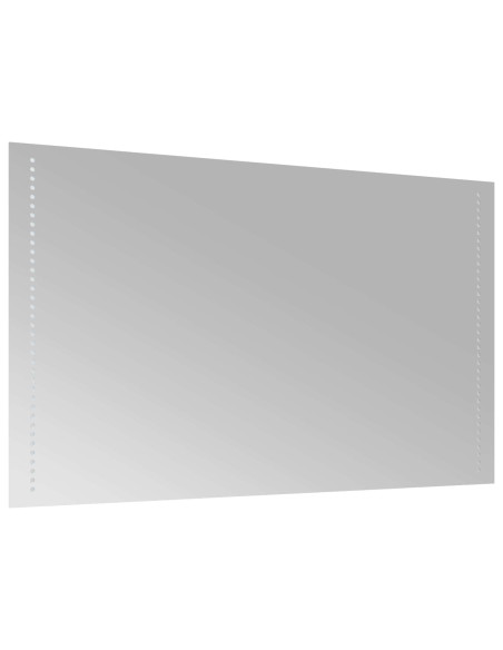 Specchio da bagno LED Trasparente 60 x 10 cm vetro temperato