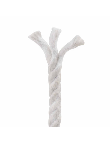 Corda Bianco 0,4 x 0,4 x 5000 cm Cotone