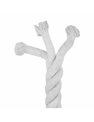 Corda Bianco 3,6 x 3,6 x 500 cm Cotone