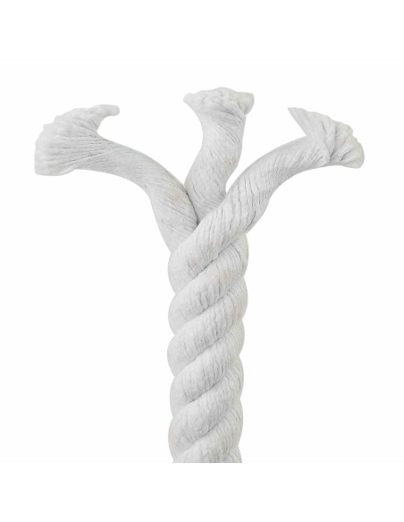Corda Bianco 2,4 x 2,4 x 5000 cm Cotone