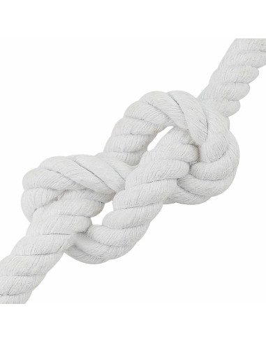 Corda Bianco 2 x 2 x 5000 cm Cotone