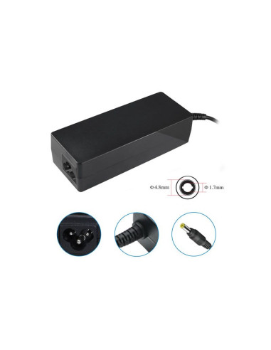 ALIMENTATORE NB 90W 19V/4,74A COMP COMPAQ/HP TIP INT 1,7MM EXT 4,8 MM