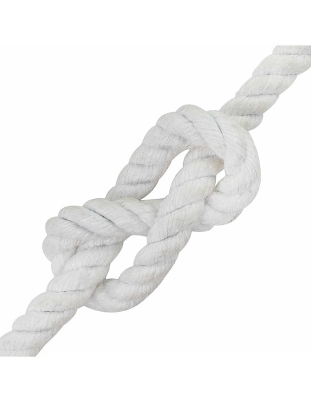Corda Bianco 1 x 1 x 2500 cm Cotone