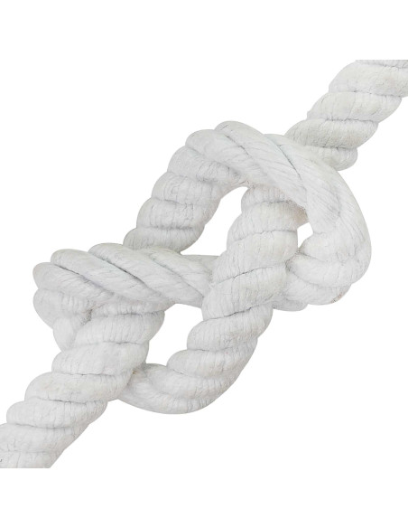 Corda Bianco 1,4 x 1,4 x 5000 cm Cotone