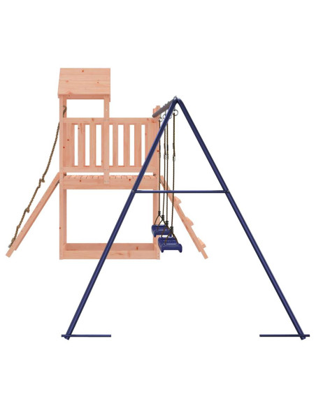Set da Gioco da Esterno in Legno Massello di Douglas