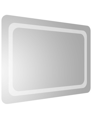 Specchio da bagno LED Trasparente 70 x 50 cm vetro temperato