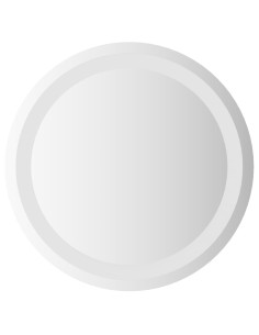 Specchio da bagno LED Trasparente Ø 40 cm vetro temperato 2