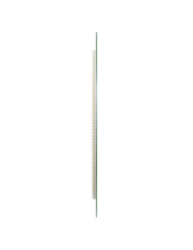 Specchio da bagno LED Trasparente Ø 60 cm vetro temperato