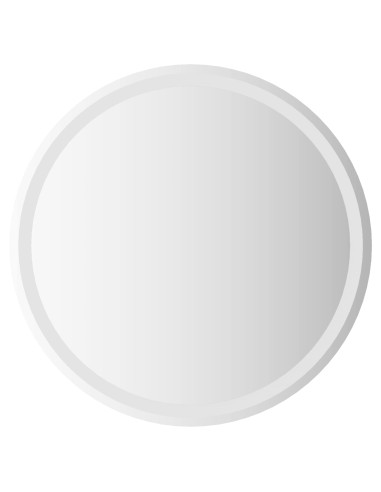 Specchio da bagno LED Trasparente Ø 70 cm vetro temperato