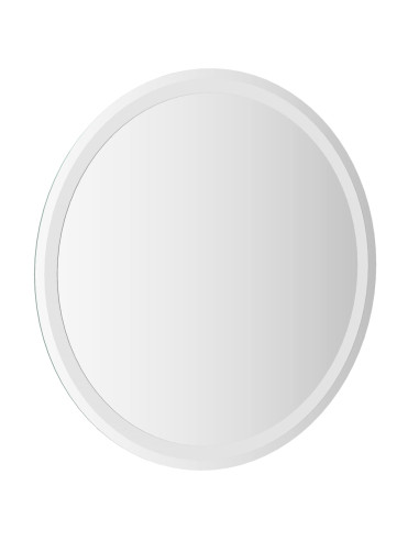 Specchio da bagno LED Trasparente Ø 70 cm vetro temperato