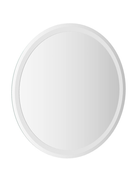 Specchio da bagno LED Trasparente Ø 70 cm vetro temperato
