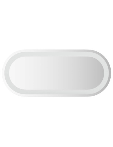 Specchio da bagno LED Trasparente 70 x 30 cm vetro temperato