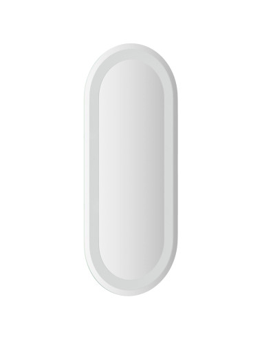 Specchio da bagno LED Trasparente 70 x 30 cm vetro temperato