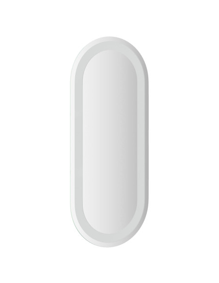 Specchio da bagno LED Trasparente 70 x 30 cm vetro temperato
