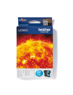 Brother LC980C cartuccia d'inchiostro 1 pz Originale Ciano