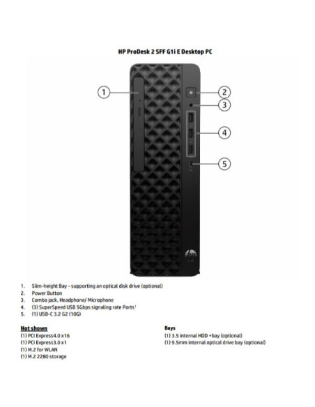PRODESK 2 G1I SFF I5 16 256 W11