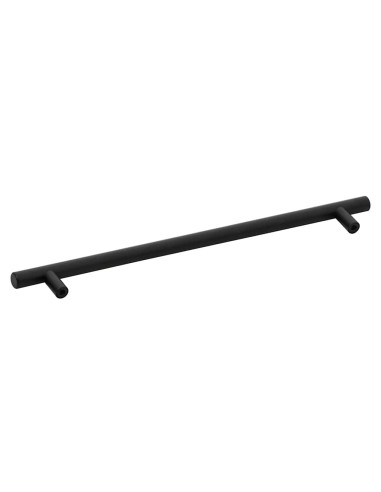 Maniglie per Mobili 5pz Nere 320mm in Acciaio Inox