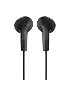 NGS CROSS GLIDE BLACK: Auricolari a bottone con microfono e controllo del volume. Pulsante multifunz