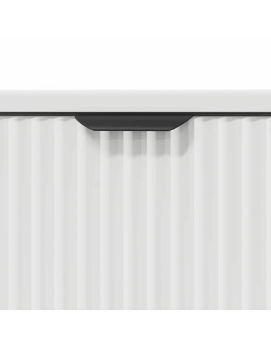 Set di mobili per il bagno con cassetto con porta 2 pcs Bianco