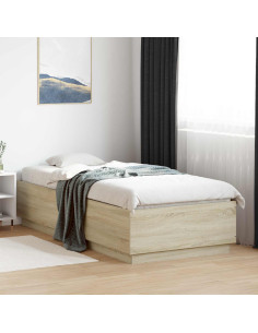 Struttura del letto Rovere Sonoma 80 x 200 cm