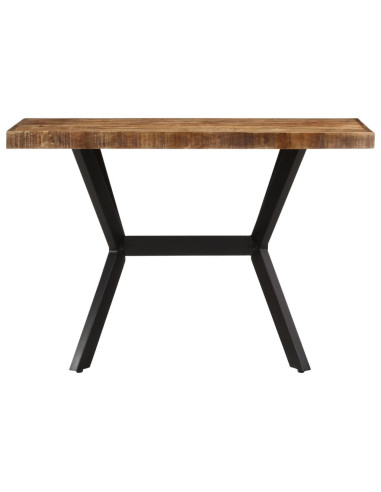 Tavolo da Pranzo 110x55x75 cm in Legno Massello di Mango