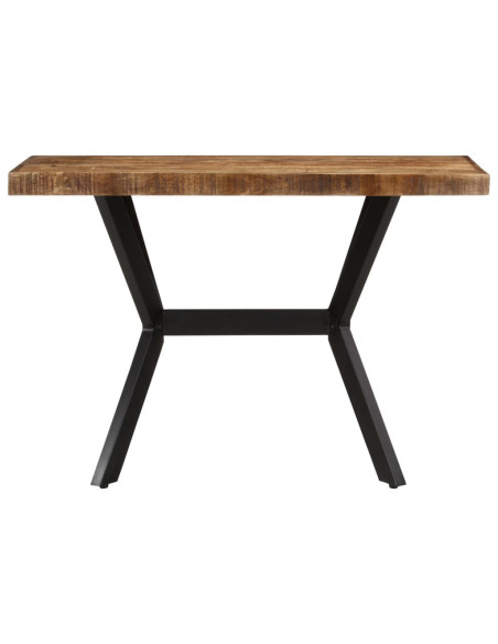 Tavolo da Pranzo 110x55x75 cm in Legno Massello di Mango