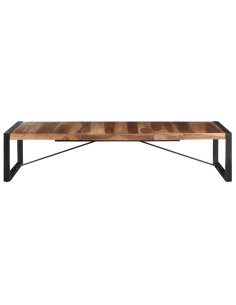 Tavolino da Salotto 180x90x40 cm in Legno Massello