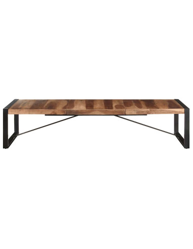 Tavolino da Salotto 180x90x40 cm in Legno Massello