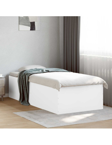 Struttura letto a pavimento Bianco 80 x 200 cm